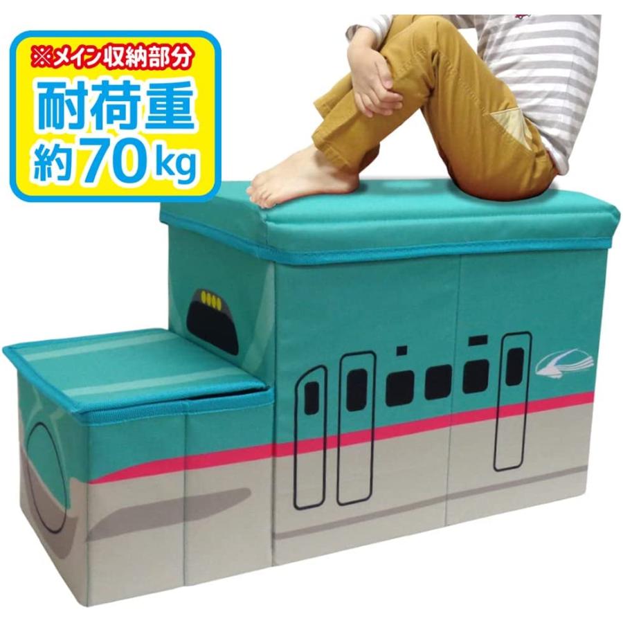 当店限定 2個セット JR 座れる ふた付 収納ボックス E5系 はやぶさ E6