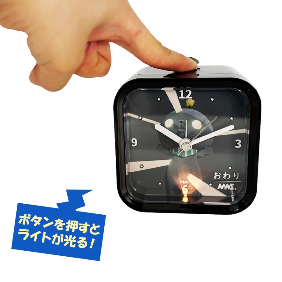 教育番組 テーマソング入り目覚まし時計 約9.5cm タマ 公式 グッズ
