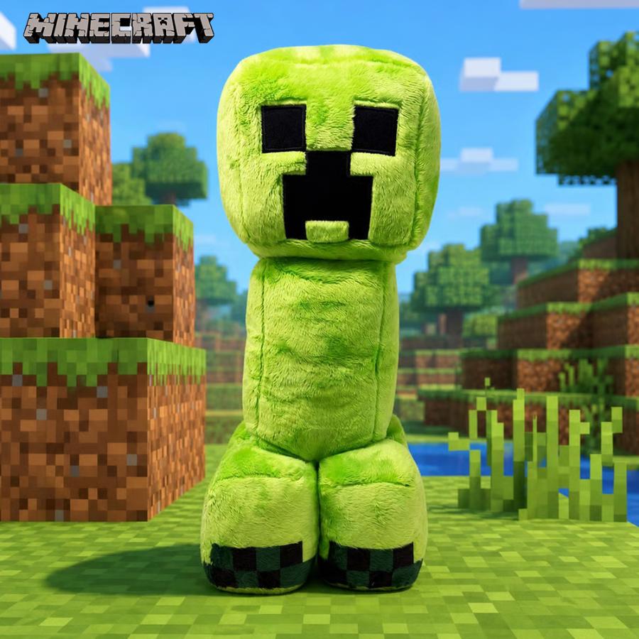 マインクラフト ふかふか クリーパー BIGぬいぐるみ 約38cm 公式