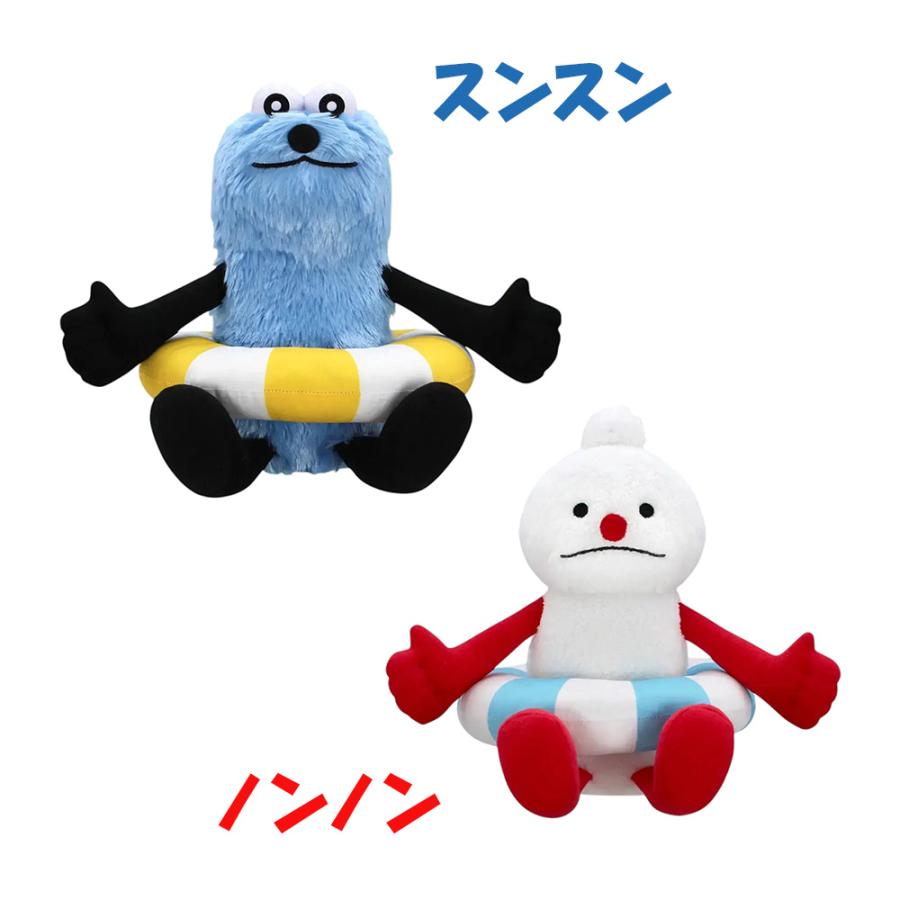 パペットスンスン うきわBIGぬいぐるみ ノンノン 浮き輪 夏