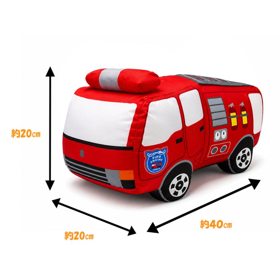 車 ぬいぐるみ 超特大 セガ 乗り物 トミカ 特大ぬいぐるみ 消防車セレクション 消防車 ポンプ車 BIG