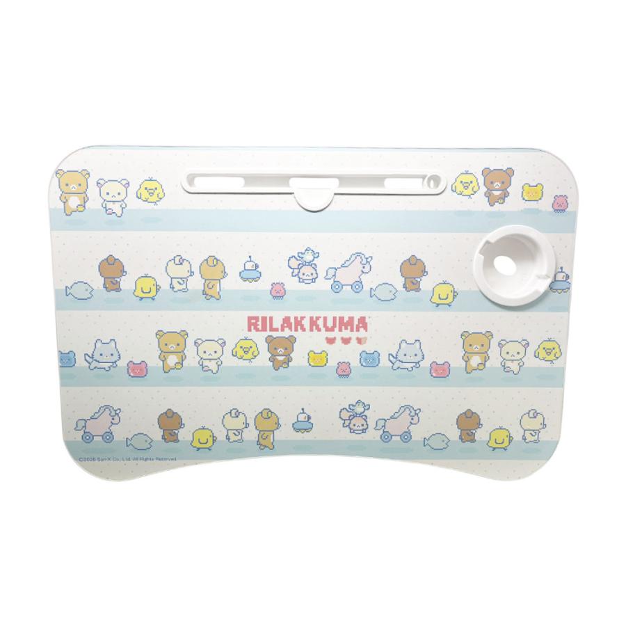 リラックマ ゲーミングリラックマ ビッグ木製ラップトップテーブル