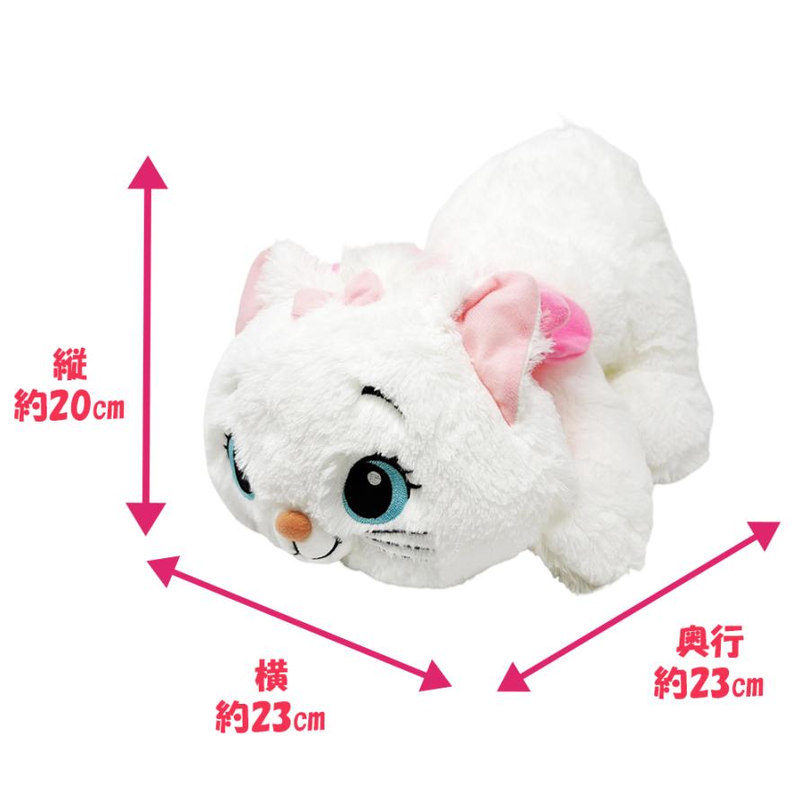 おしゃれキャット ディズニー マリー 寝そべり なでなでしてね 超BIG
