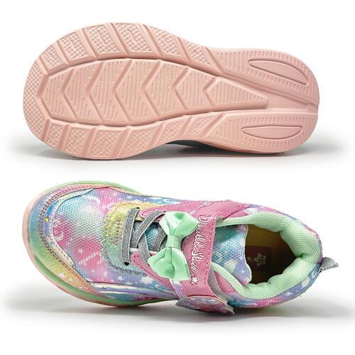 DOUBLE STAR ダブルスター 光る キッズ ウサギ スニーカー 4620-02 PK