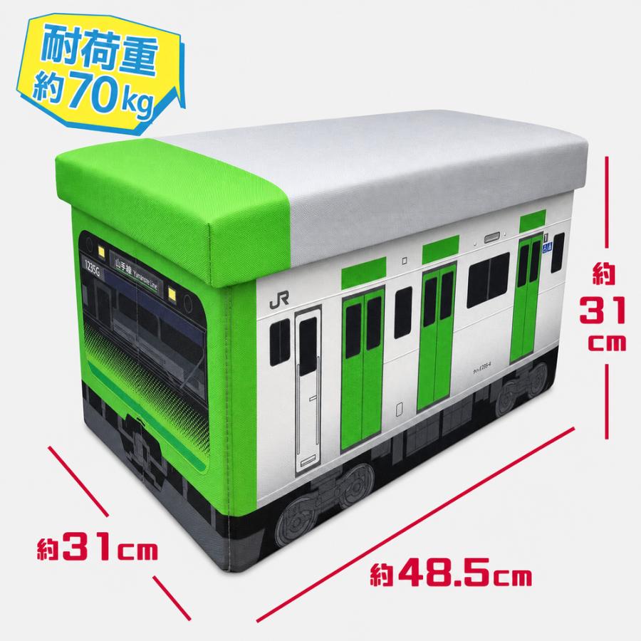 ケース付 JR貨物 Nゲージ 貨物車両セット 12両 積載コンテナ59個 当店限定 JR E235系 山手線 コンテナ型 座れる ふた付 収納ボックス