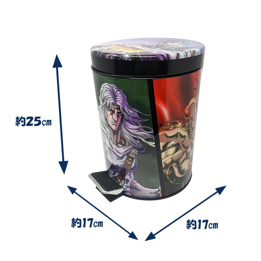 ◆激レア◆ MADONNA マドンナ グッズ 小物 ゴミ箱。 北斗の拳 FISTOFTHENORTH STAR ペダル式 ステンレスダストボックス
