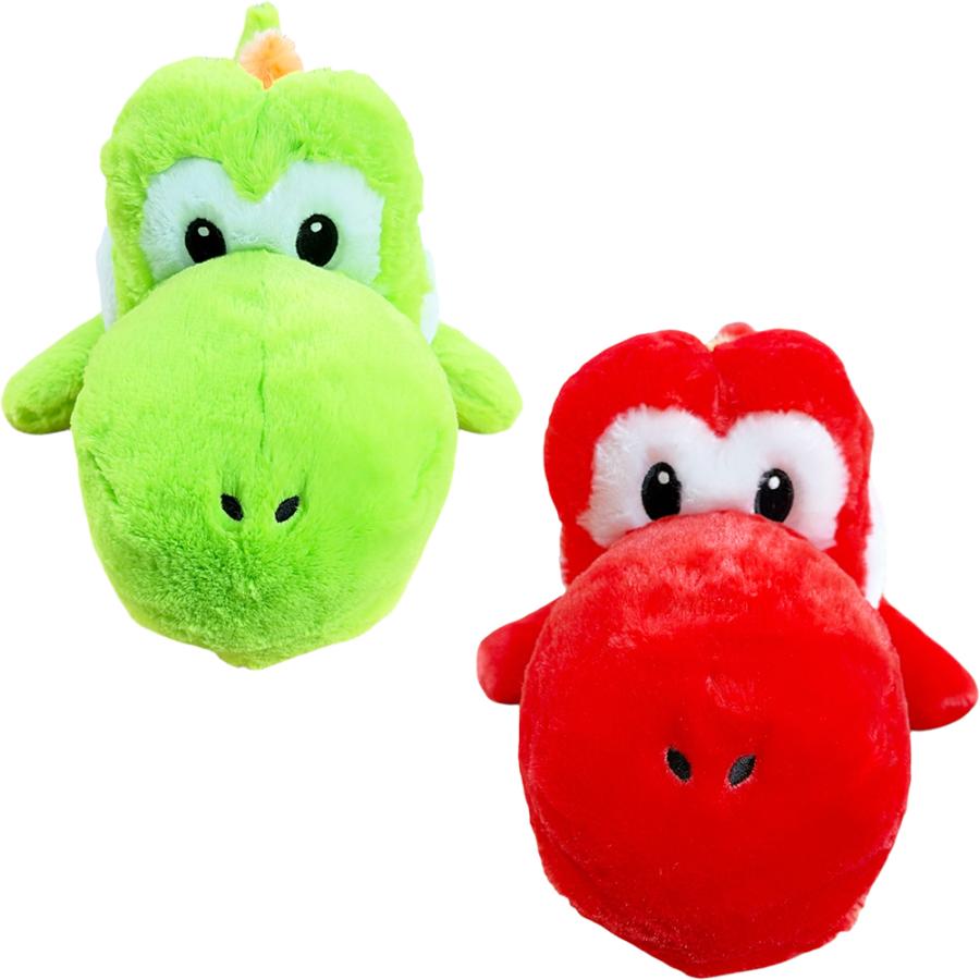 スーパーマリオ 特大サイズ クタッと ぬいぐるみ ヨッシー マリオ