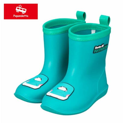 ベンツ　子供用ブーブー　 ポポンデッタ 新幹線 キッズ レイン ブーツ E5 はやぶさ 16~19cm PDR