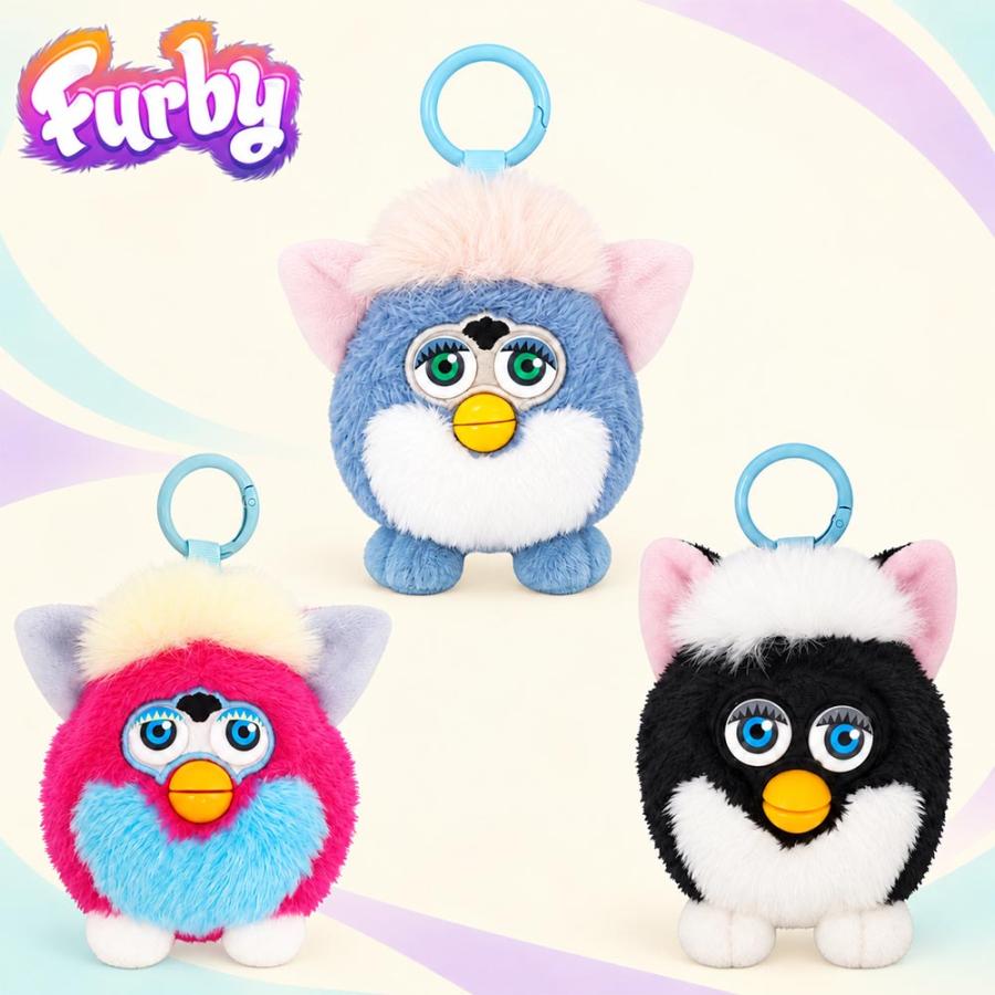ファービー ぬいぐるみセット　ジャンク品 全3種セット ファービー Furby レトロファービー ぬいぐるみ