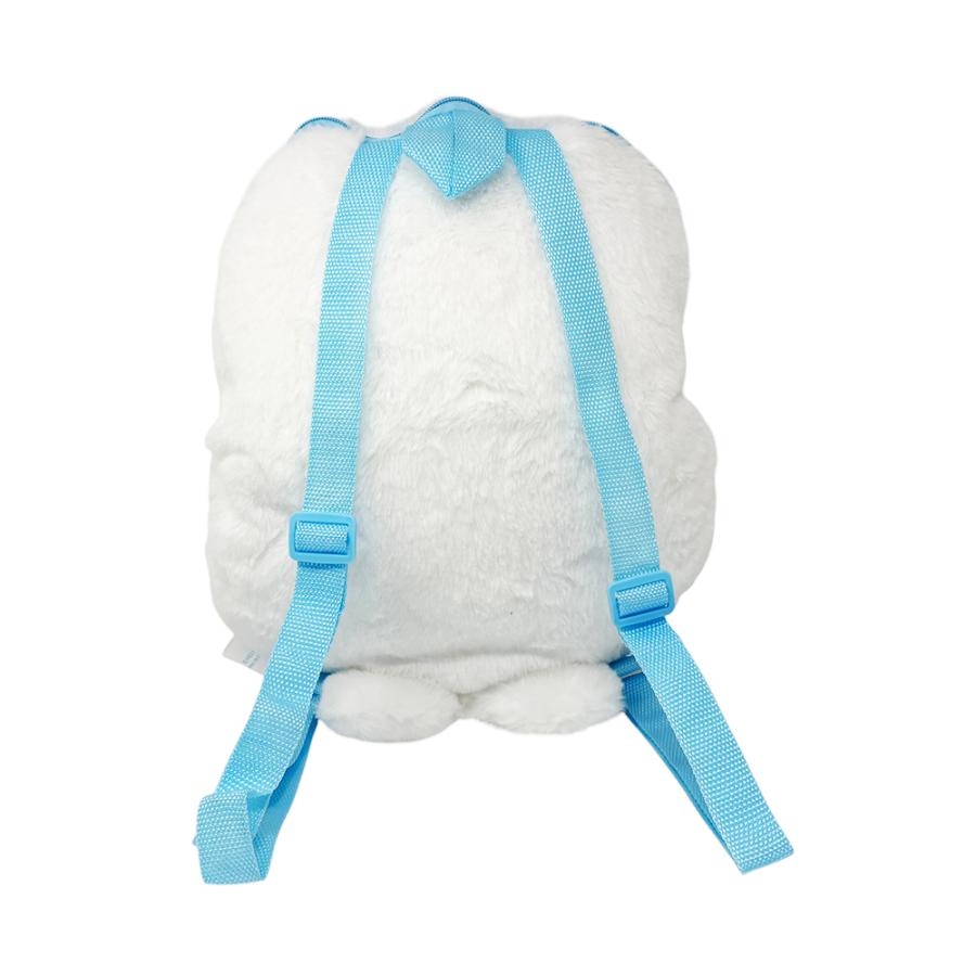 全2種 ふわふわアザラシリュック 約44cm クリーム ホワイト