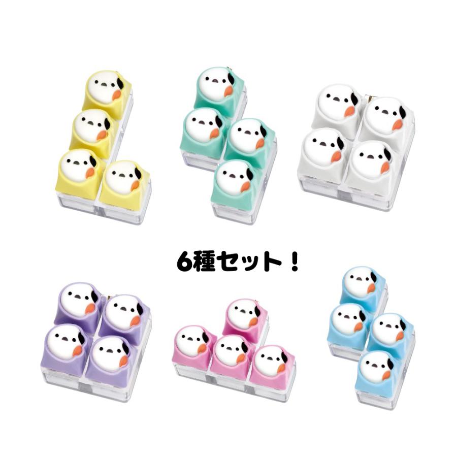 全6種セット ぽちぽち！ キーボードブロック BC しまえなが pastel