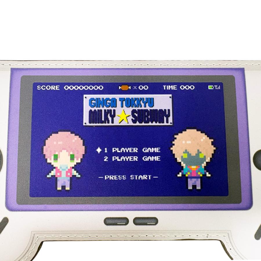 銀河特急 ミルキーサブウェイ ゲーム機型 パスケース ICカード 定期