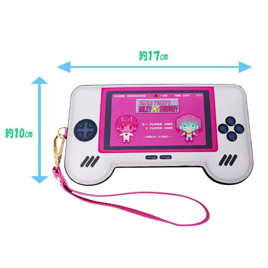 銀河特急 ミルキーサブウェイ ゲーム機型 パスケース ICカード 定期