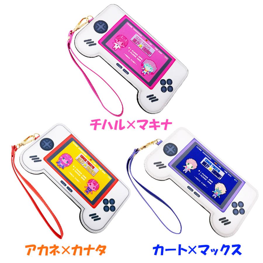 銀河特急 ミルキー☆サブウェイ ゲーム機型パスケース 3種&缶バッジ10
