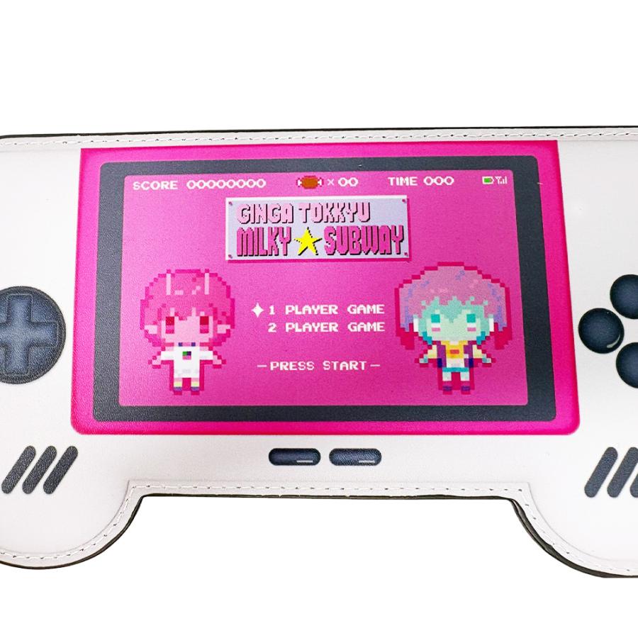 銀河特急 ミルキーサブウェイ ゲーム機型 パスケース ICカード 定期