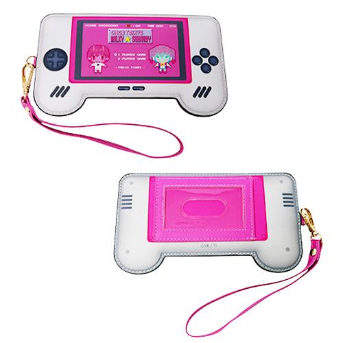 銀河特急 ミルキー☆サブウェイ ゲーム機型パスケース 3種&缶バッジ10種セット 銀河特急 ミルキーサブウェイ ゲーム機型 パスケース ICカード 定期