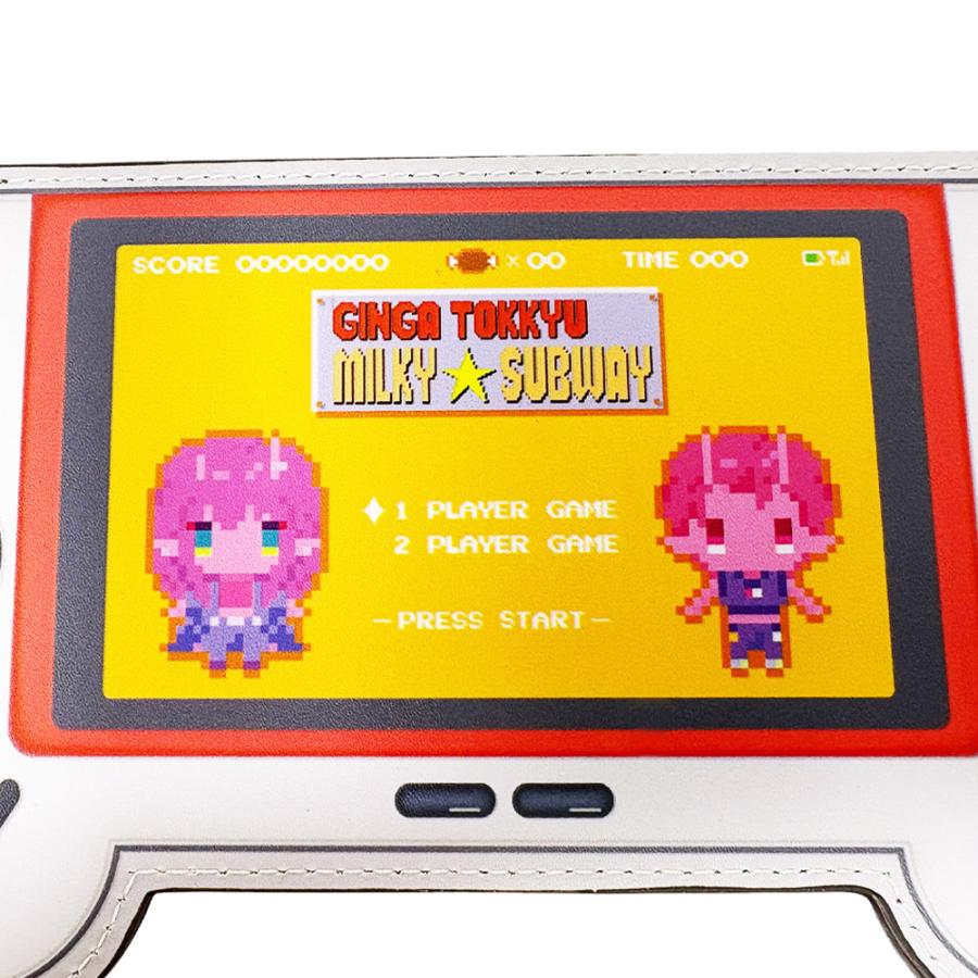 銀河特急 ミルキーサブウェイ ゲーム機型 パスケース ICカード 定期