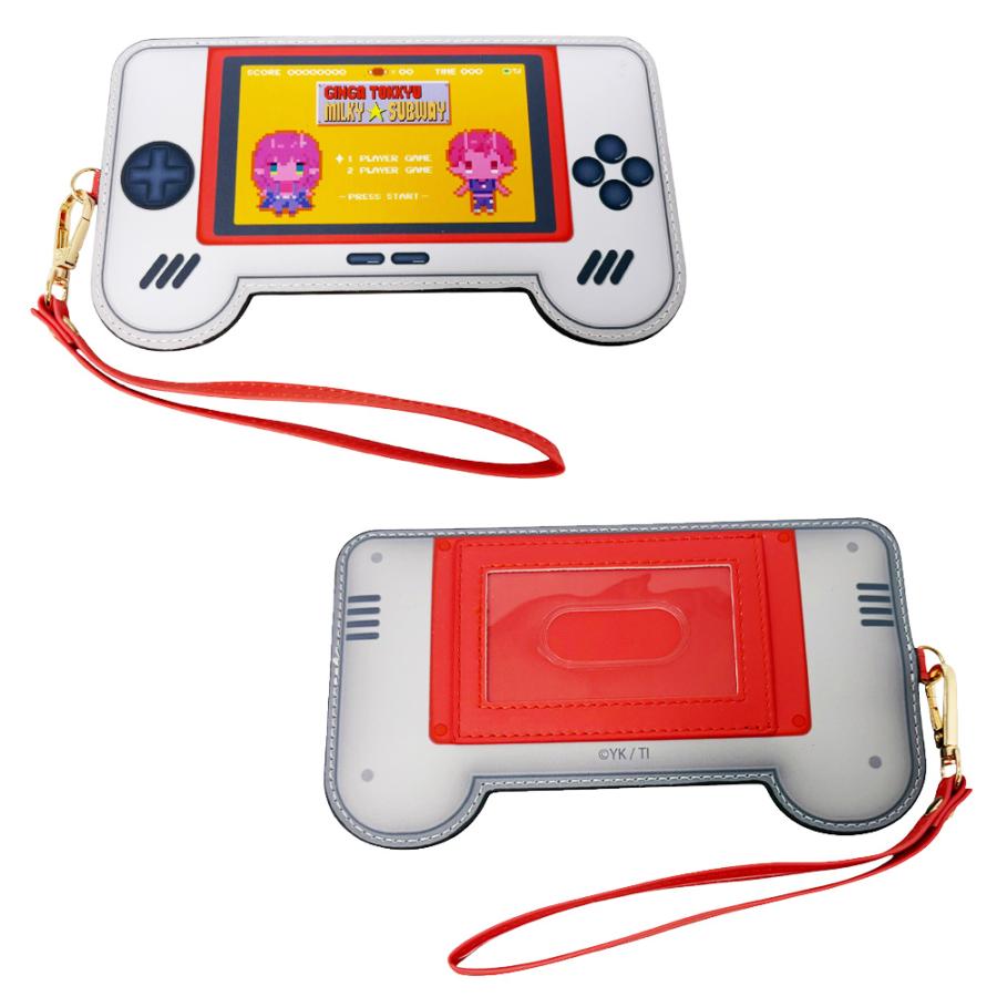 銀河特急 ミルキーサブウェイ ゲーム機型 パスケース ICカード 定期
