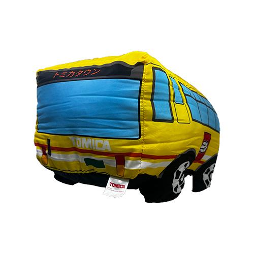 トミカ 特大サイズ ぬいぐるみ イエロー グリーン バス 42cm グッズ