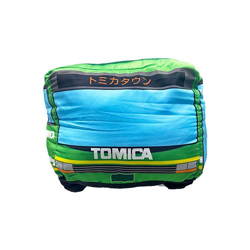 トミカ 特大サイズ ぬいぐるみ イエロー グリーン バス 42cm グッズ