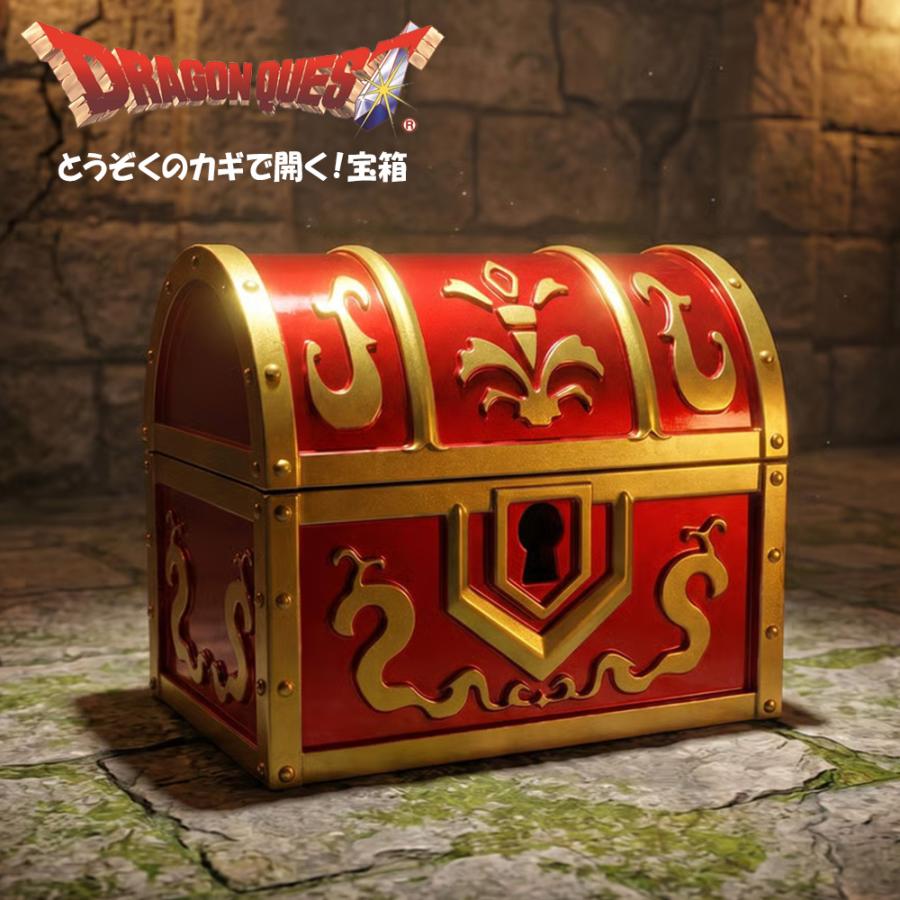 ドラゴンクエスト AM とうぞくのかぎで開く！ 宝箱 約6.5cm ドラクエ