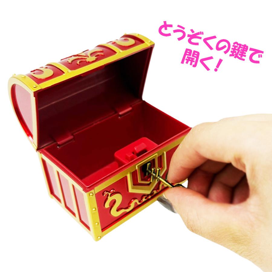 ドラゴンクエスト AM とうぞくのかぎで開く！ 宝箱 約6.5cm ドラクエ