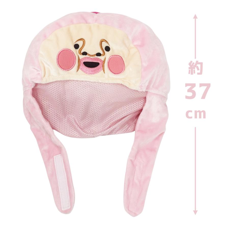こびとづかん BIGぬいぐるみ　なりきり帽子 こびとづかん なりきり帽子 H約20×W約26cm ぬいぐるみ スモモノウチ