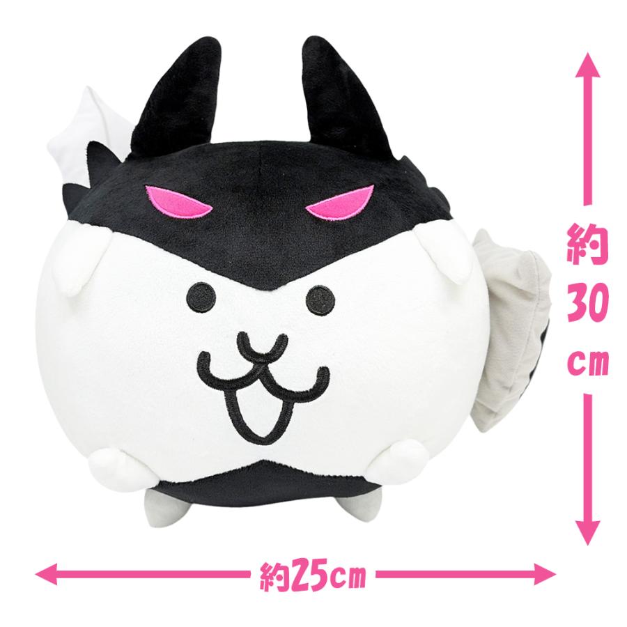 にゃんこ大戦争 BIGぬいぐるみ 暗黒ネコ 約30cm ポノス にゃんこ 猫