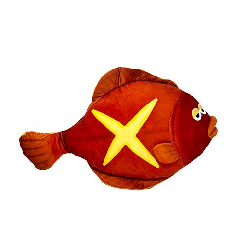 カレイの煮付け 特大 ぬいぐるみ 70cm キャラクター グッズ でっかい