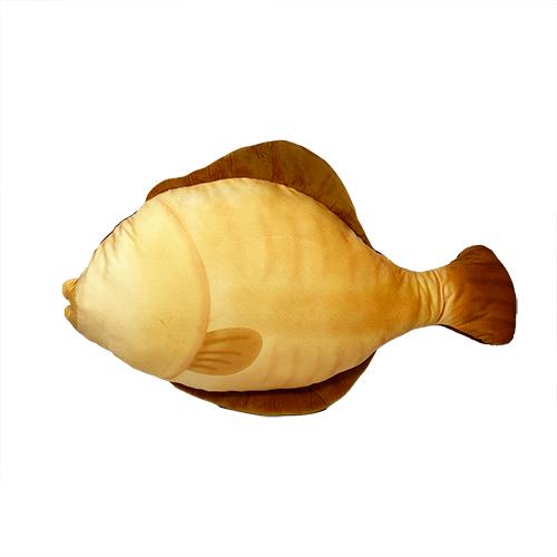 カレイの煮付け 特大 ぬいぐるみ 70cm キャラクター グッズ でっかい