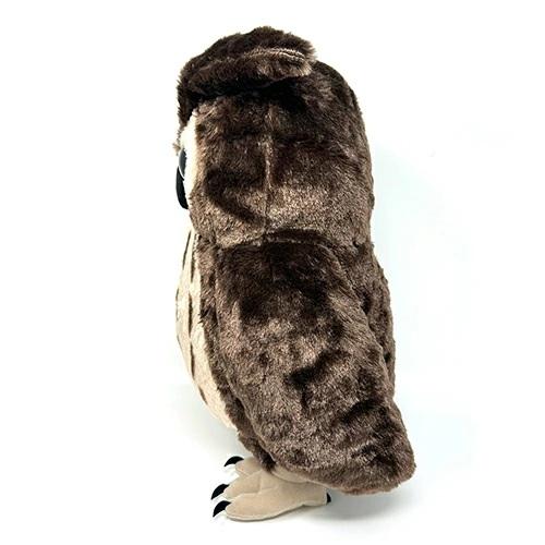 フクロウのぬいぐるみ Potte 白フクロウ ぬいぐるみ フクロウ雑貨 フェレットワールド WEB SHOP