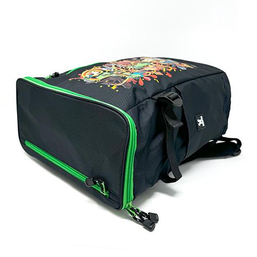 マインクラフト BOX スクエア リュック 20L ブラック 1T4028H キッズ 