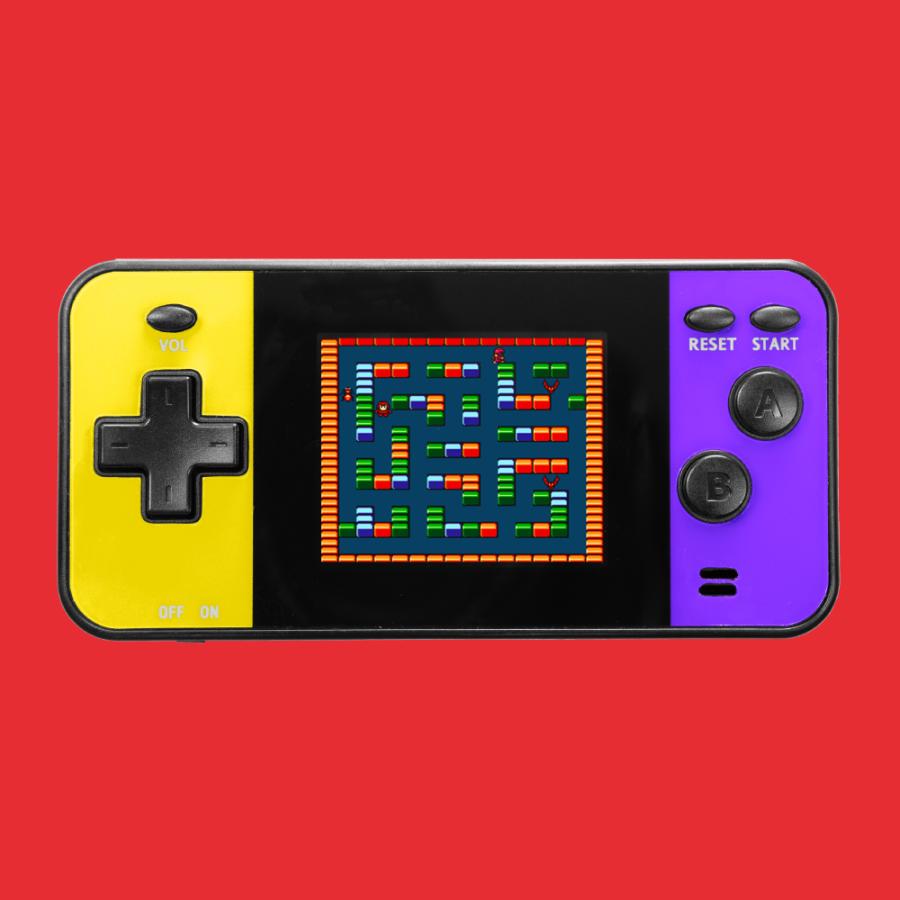 携帯ゲーム機 内蔵 カラー 液晶ゲーム GAME Ark S mini 4 レッド