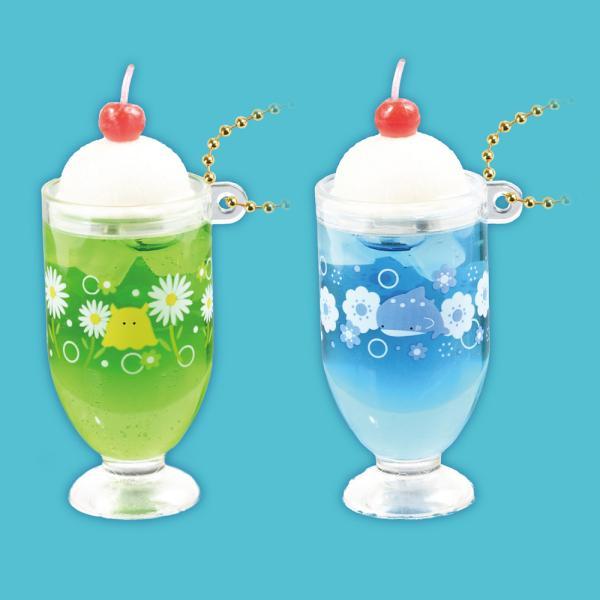 全種セット つぶらな瞳の水族館 レトロクリームソーダ ミニチュア