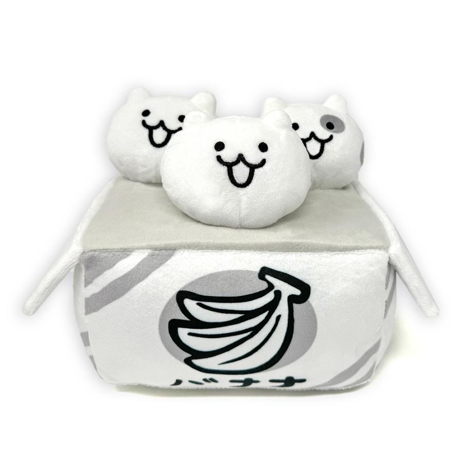 にゃんこ大戦争 BIGぬいぐるみ ネコの箱詰め 20cm ポノス にゃんこ