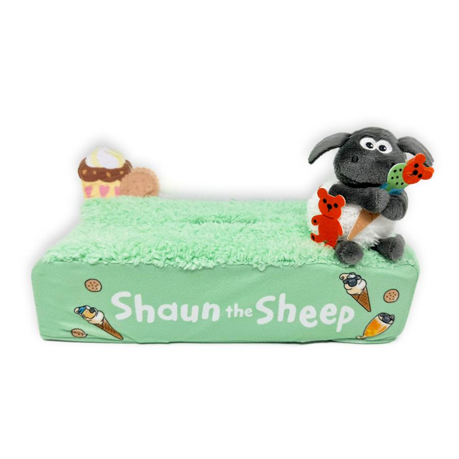 ひつじのショーン ジオラマ ティッシュケース カバー Shaun the Sheep