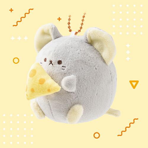 ぶるぶる！ ねずみさんのすきなもの マスコット キーホルダー 7cm
