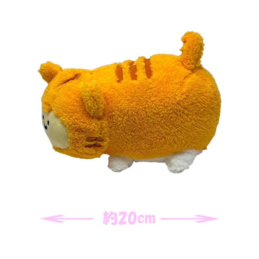 お文具といっしょ ネコいっぱい ぬいぐるみ 25cm お文具さん プリン