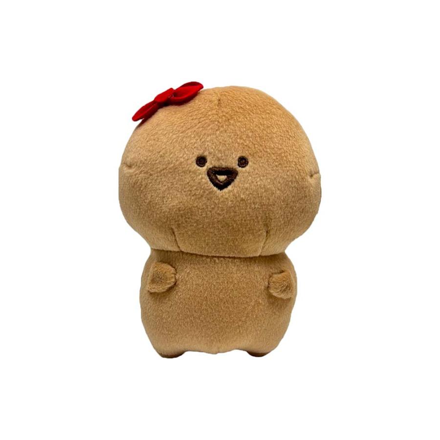 お文具といっしょ チョコレートカラー ぬいぐるみ 19cm お文具さん