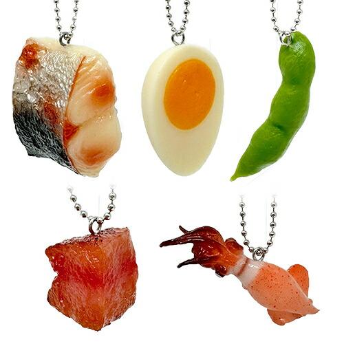 全5種セット 居酒屋 おつまみ キーホルダー 食品サンプル リアルフード