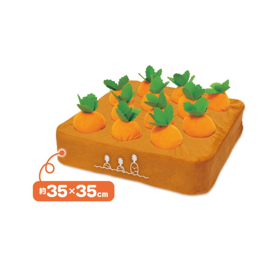 ふわふわ大収穫 ぬいぐるみ畑 にんじん 35cm 雑貨 インテリア グッズ