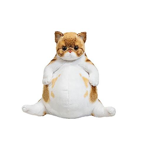 ぷくぷく まんまる ねこちゃん ぬいぐるみ 雑貨 かわいい リアル 動物