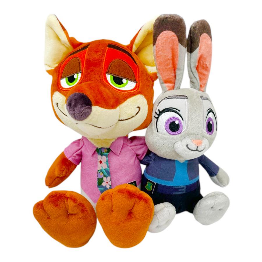 ズートピア2　ぬいぐるみセット　パウバート　ニック ズートピア2 ぬいぐるみセット ジュディ、ニック、パウバート