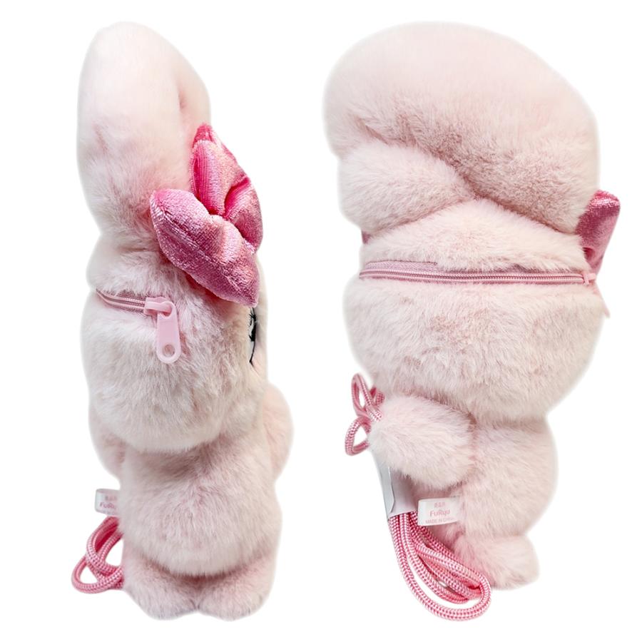 エスターバニー だきつきポシェット 約24cm マスコット グッズ ピンク