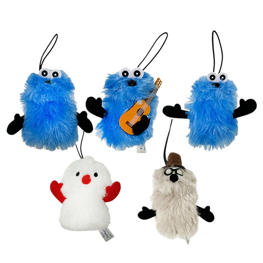 パペットスンスン 指パペット ぬいぐるみ マスコット 約7cm