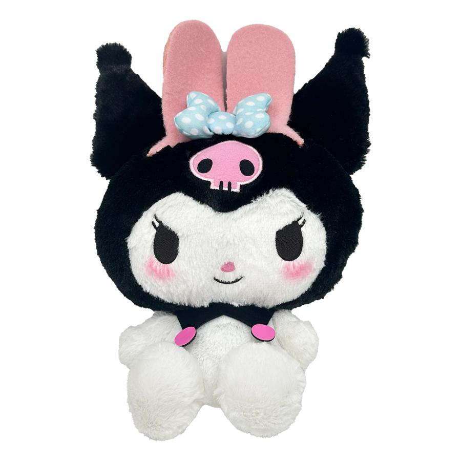 クロミ マイメロディ おそろいカチューシャ BIGぬいぐるみ 約33cm
