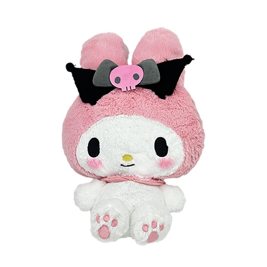 クロミ マイメロディ おそろいカチューシャ BIGぬいぐるみ 約33cm