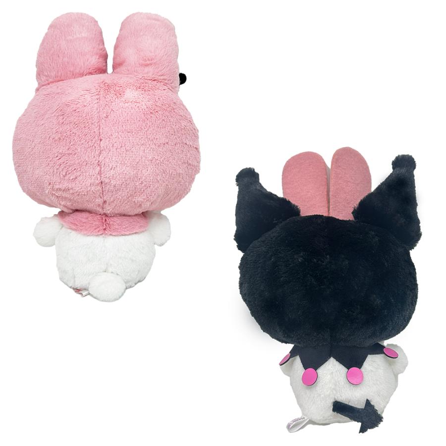 クロミ マイメロディ おそろいカチューシャ BIGぬいぐるみ 約33cm