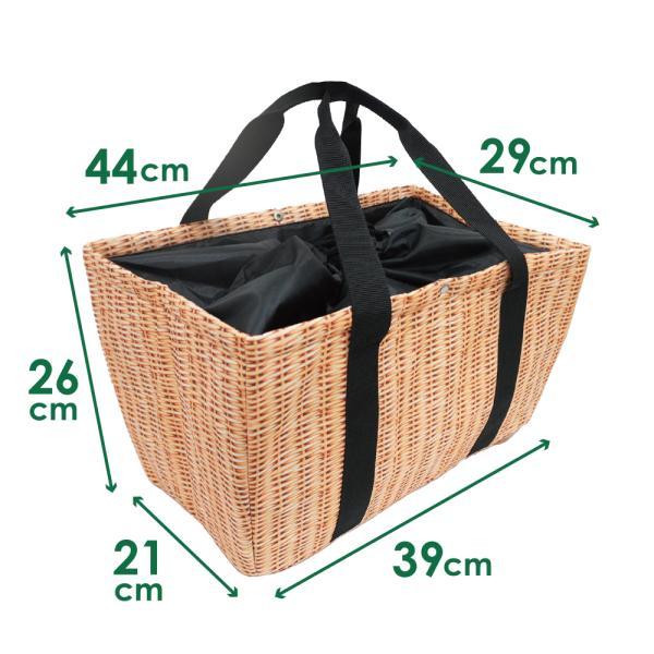 籐柄 保冷 保温 クーラー トートバッグ ランチバッグ お弁当 バッグ