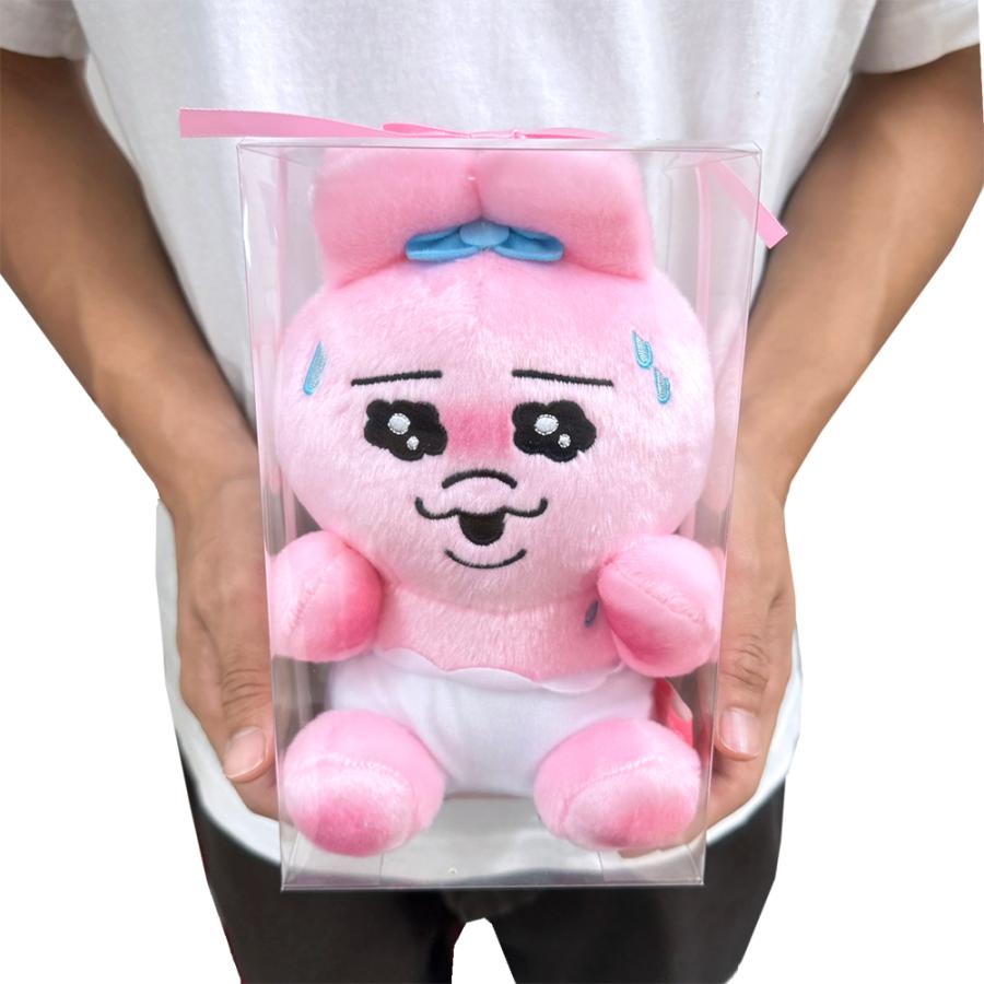 おぱんちゅうさぎ プレゼントBOX入り ぬいぐるみ 約20cm ん